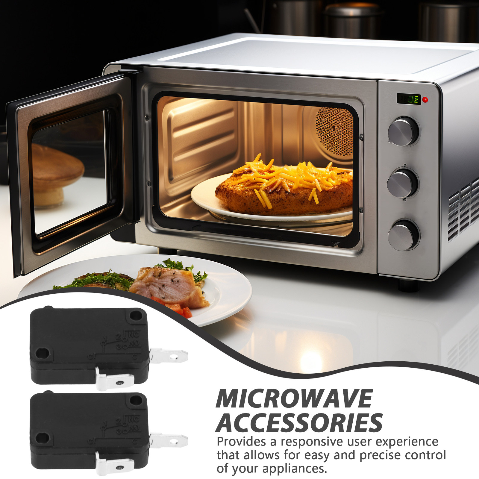 2 Adet Mikro Anahtar, Normalde - Microwave Oven incelemesi ve fiyatı