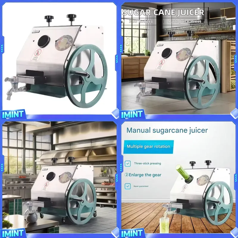 Sıcak Satış Manuel Mobil Şeker - Juicer incelemesi ve fiyatı